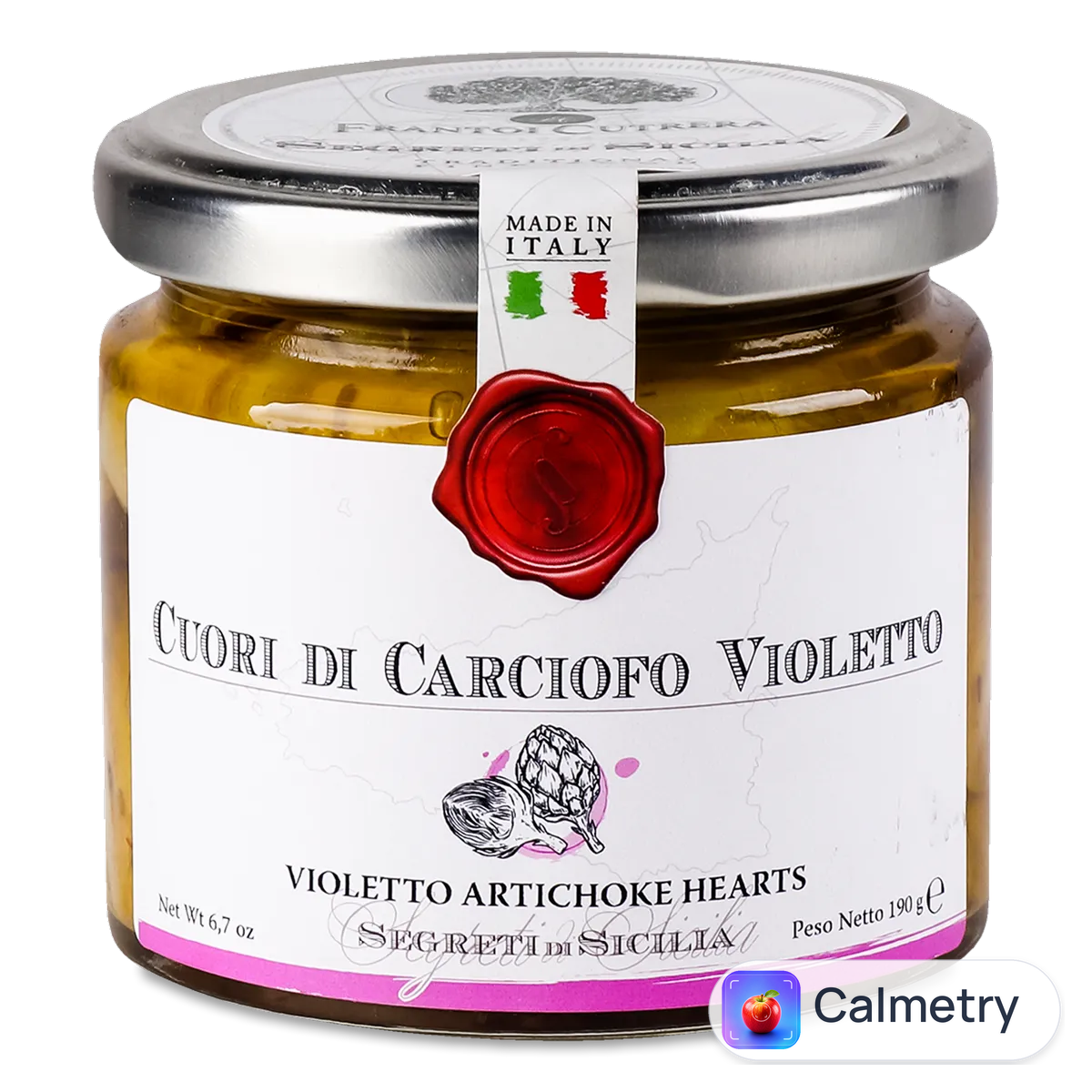Артишоки Frantoi Cutrera Violetto в оливковій олії 190г