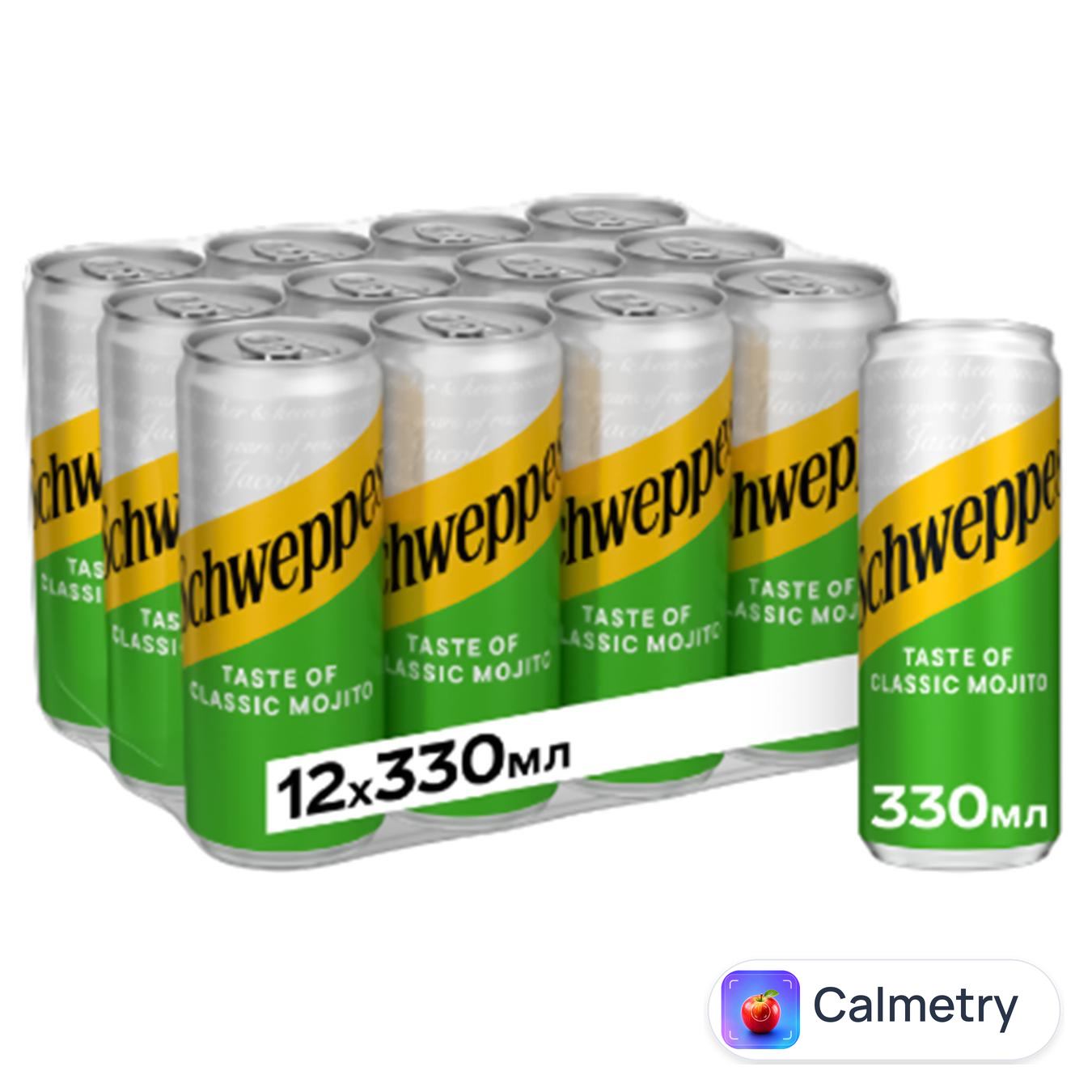 Напій газований Schweppes Classic Mojito 0,33л