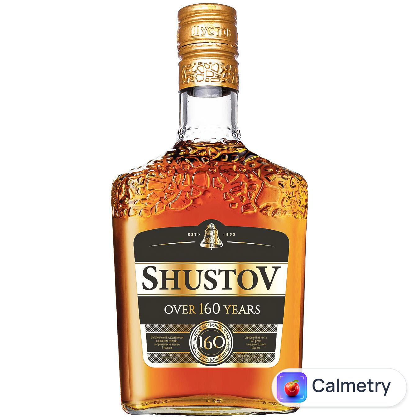 Напій спиртний Shustov Over 160 years 40% 0,5л