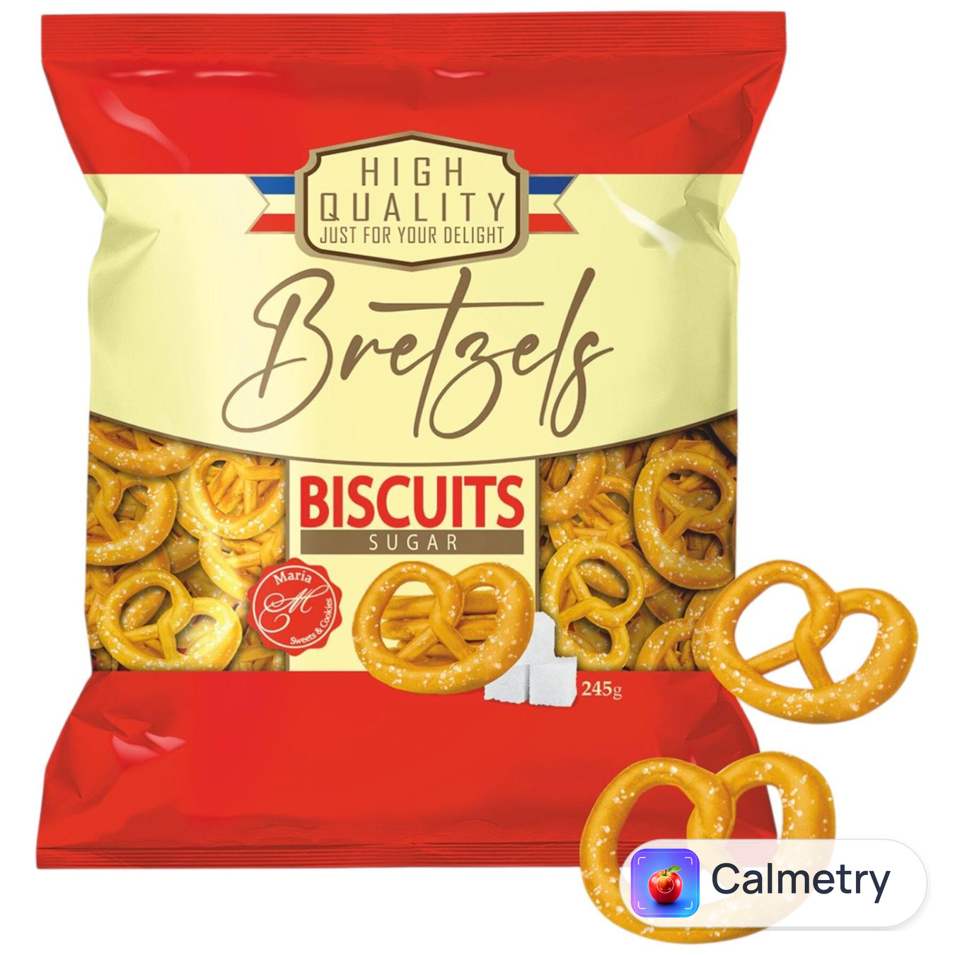 Крекери Maria Bretzels з цукром 245г