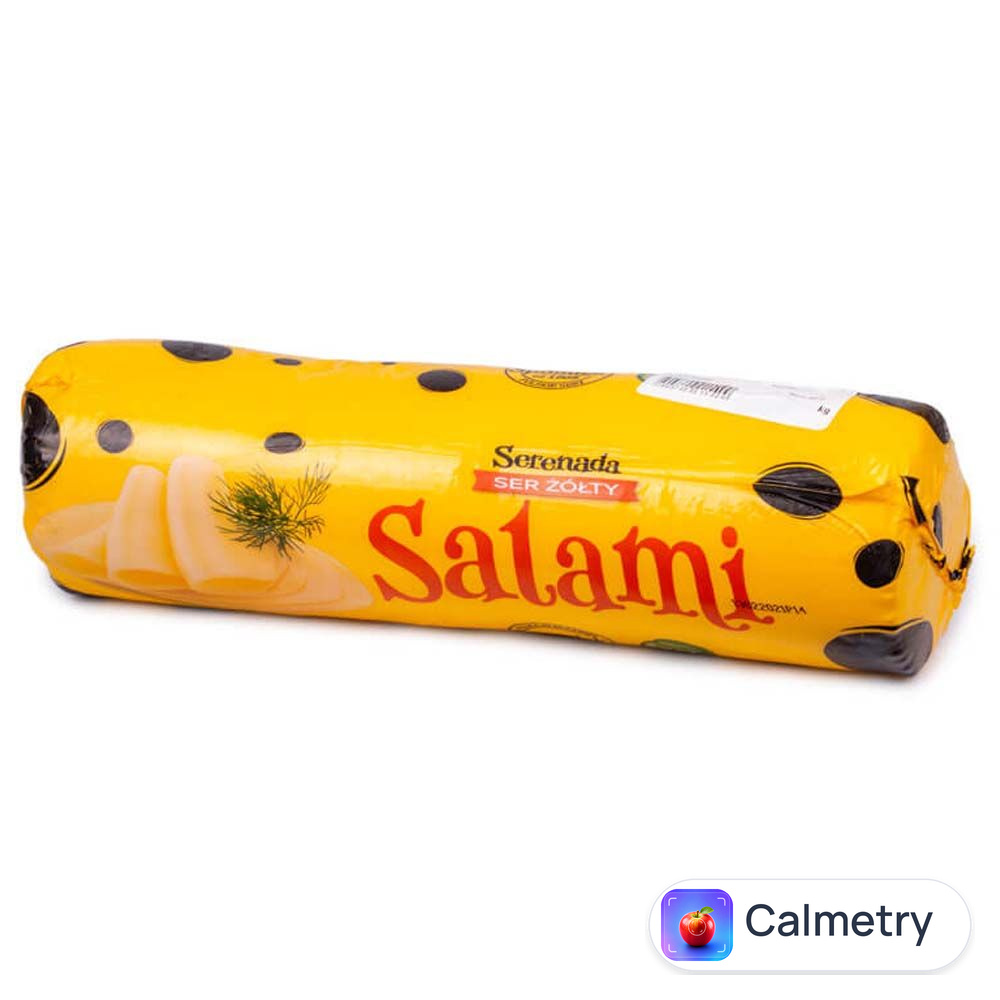Сир Салямі 45% (ВАГ) ТМ Serenada Spomlek Польща