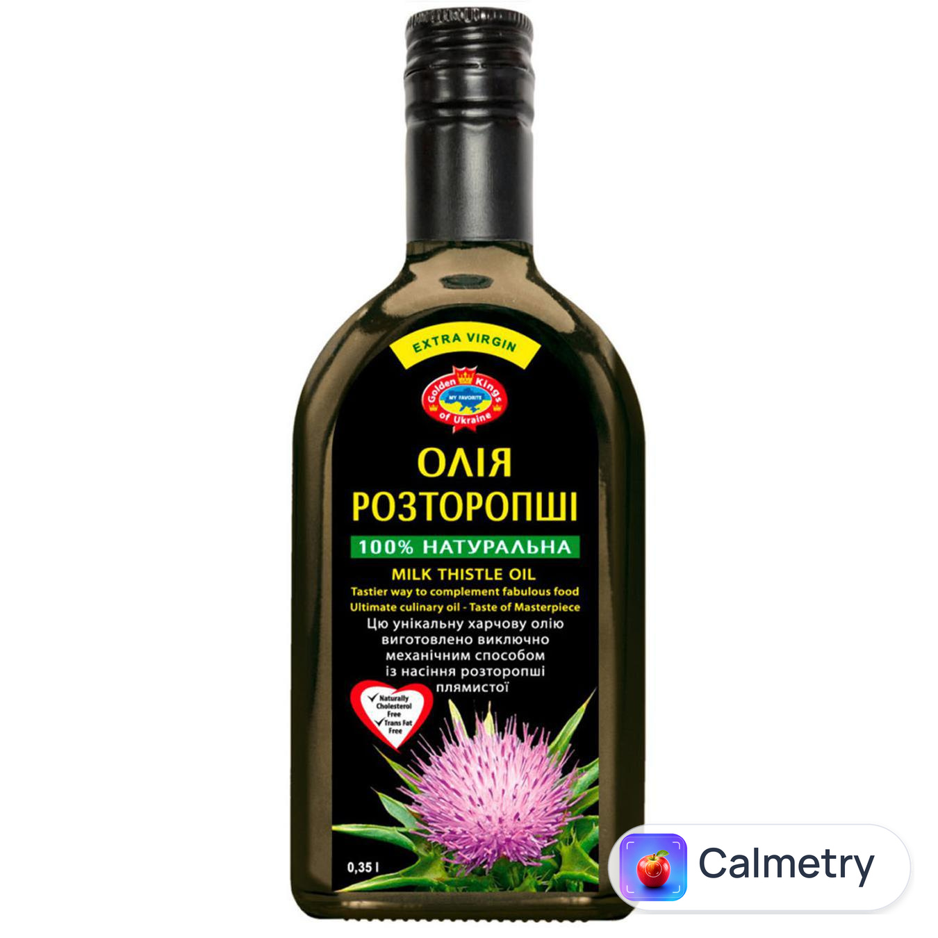 Олія розторопші Golden Kings of Ukraine 0,35л — фото продукту