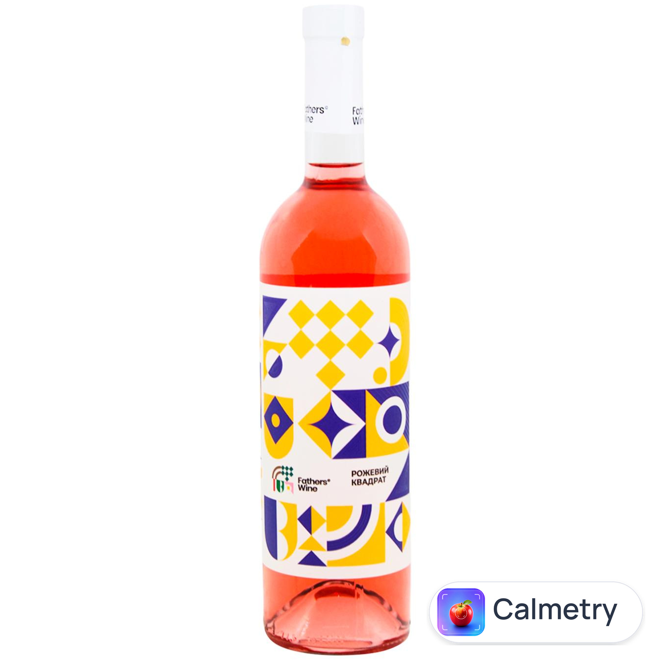 Вино Father's Wine Рожевий квадрат рожеве сухе 9-14% 0,75л