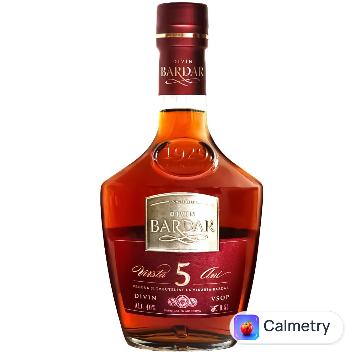 Бренді Divin Bardar VS 5 років 40% 0,5л