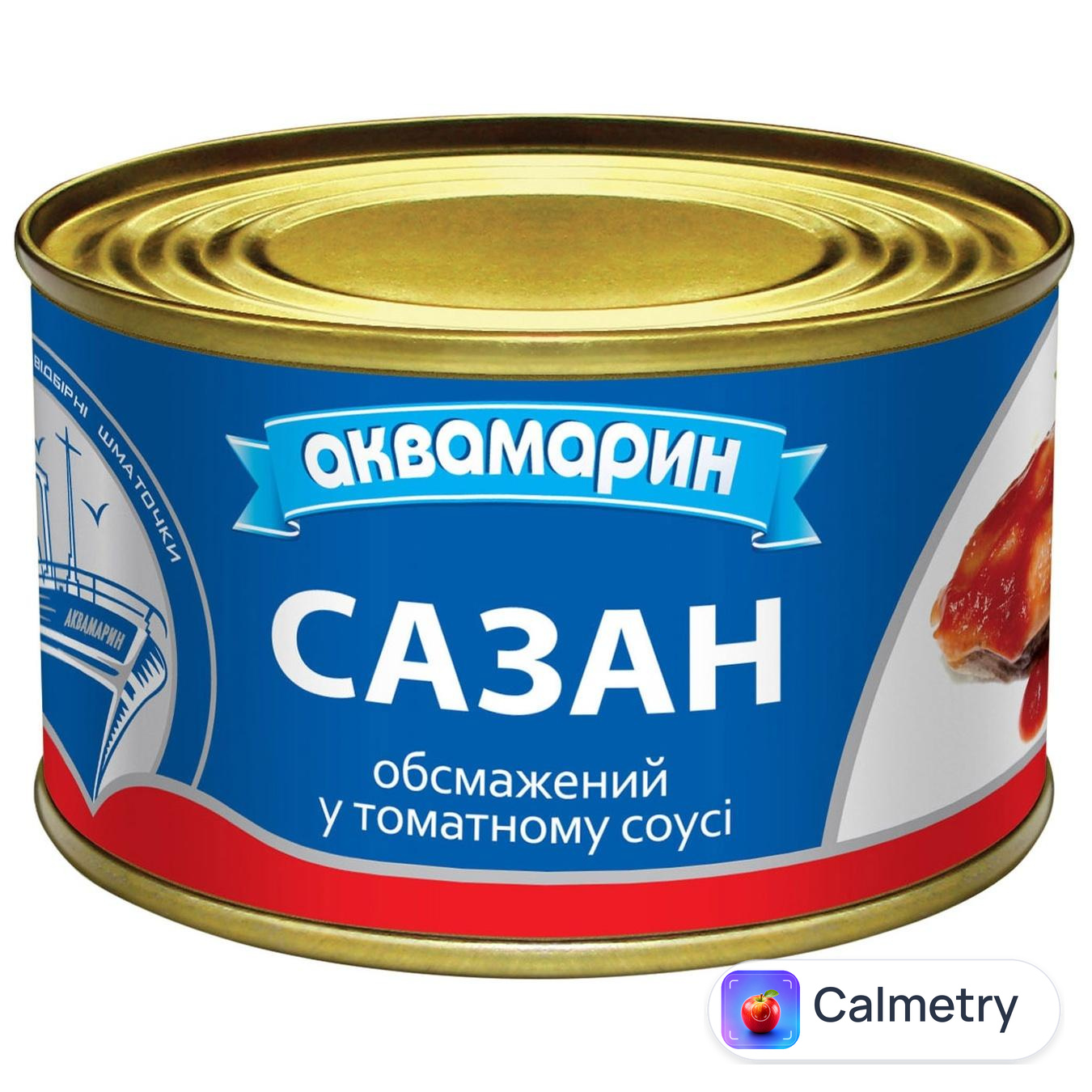 Сазан Аквамарин обсмажений у томатному соусі 230г — фото продукту