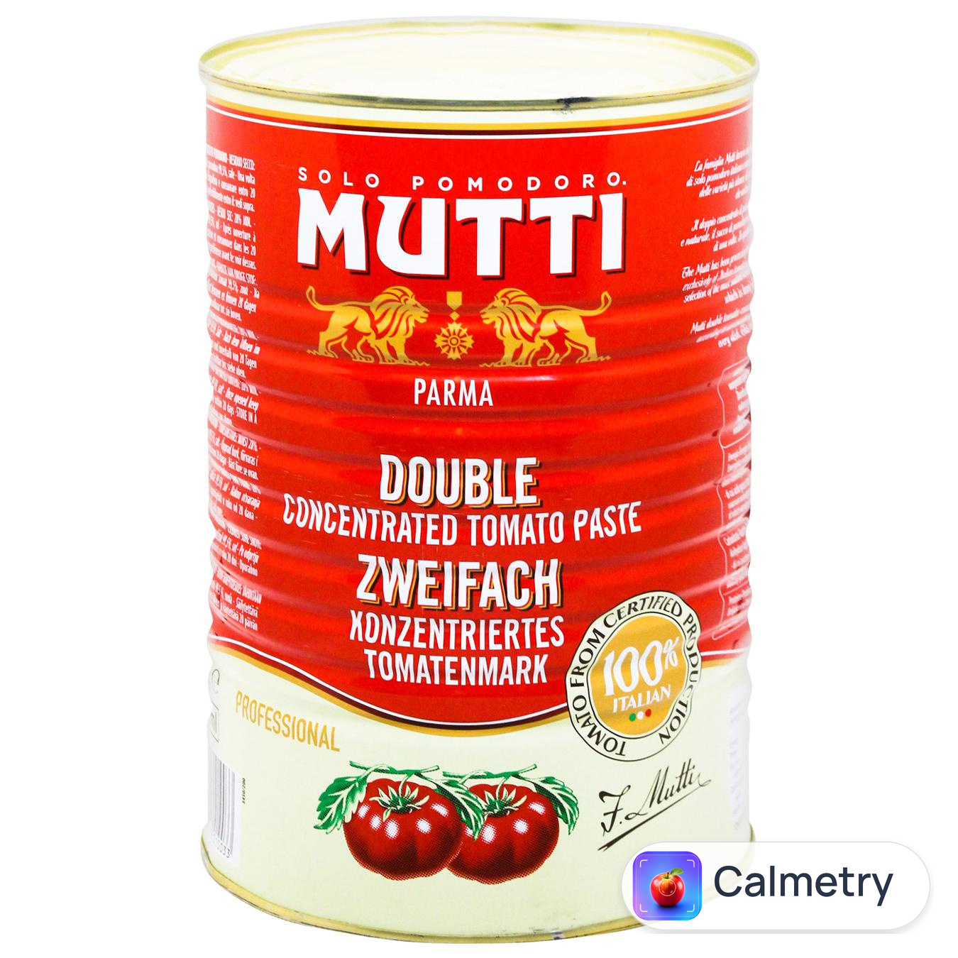 Паста томатна Mutti 28% 4500г