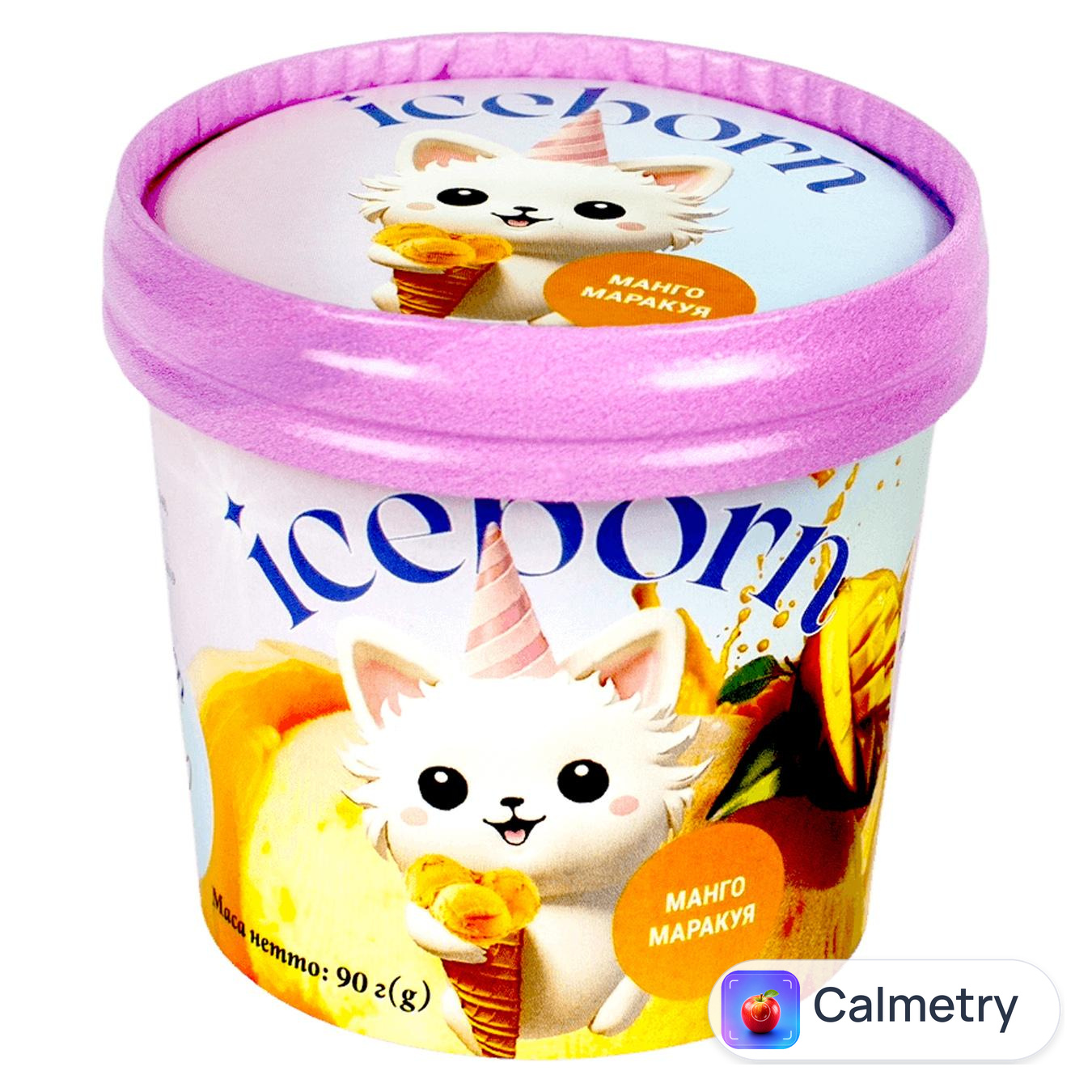 Морозиво Iceborn Сорбет Манго-маракуйя 90г
