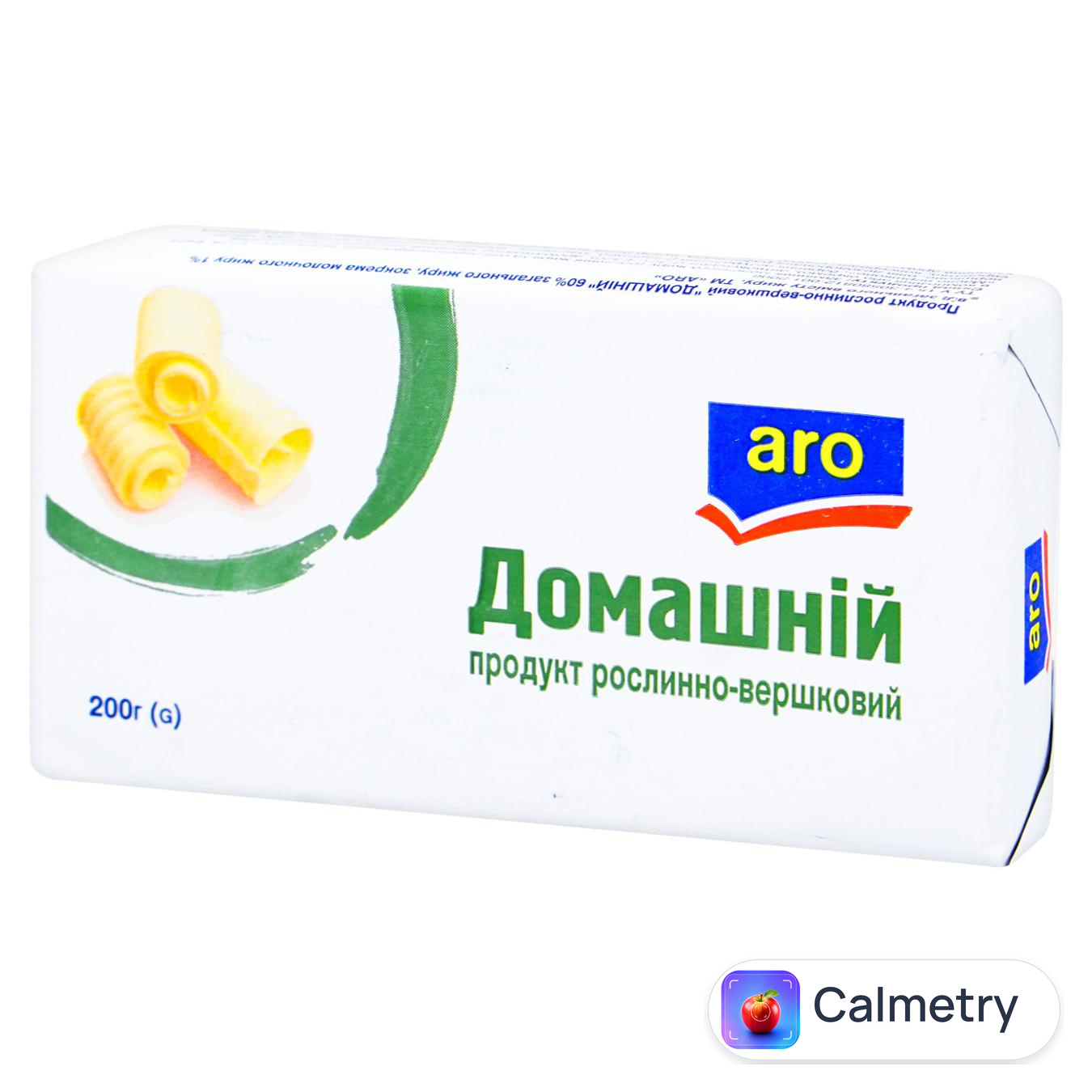 Продукт рослинно-вершковий Aro Домашній 60% 200г