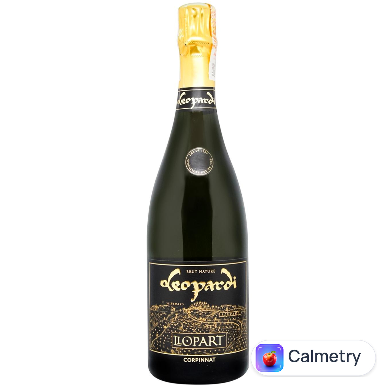 Вино ігристе Llopart Leopardi Brut Nature біле брют 11,5% 0,75л