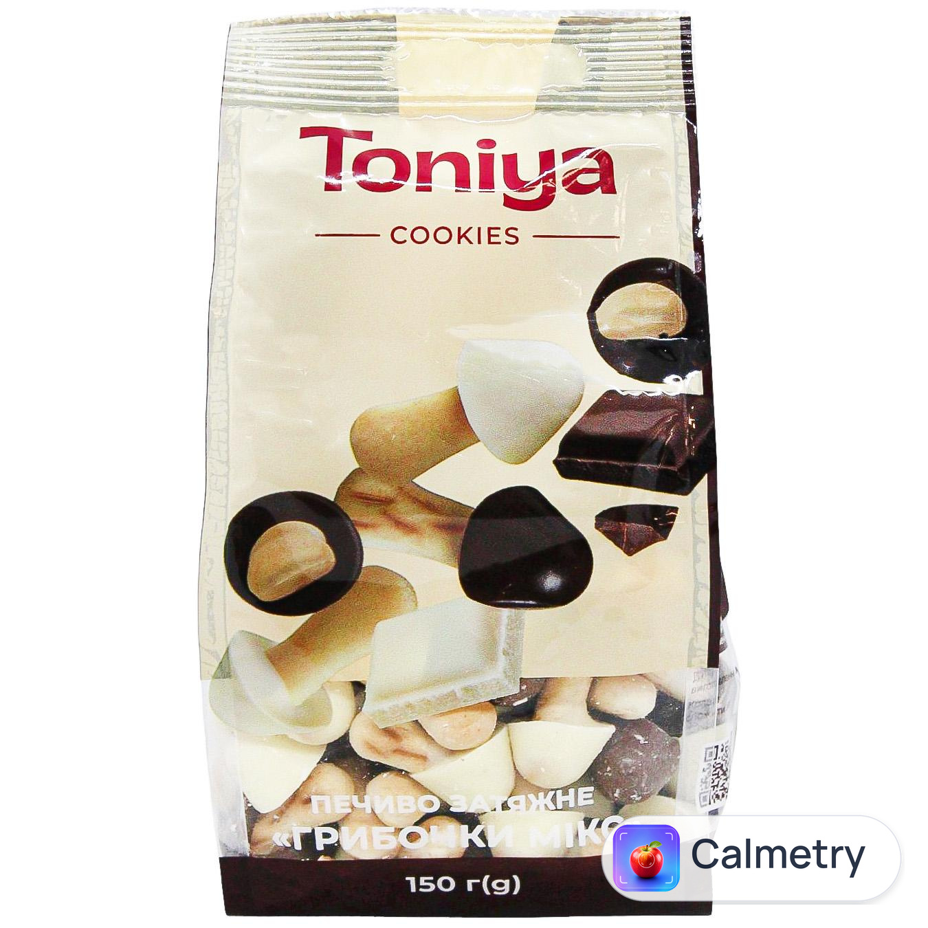 Печиво Toniya Грибочки мікс затяжне 150г — фото продукту