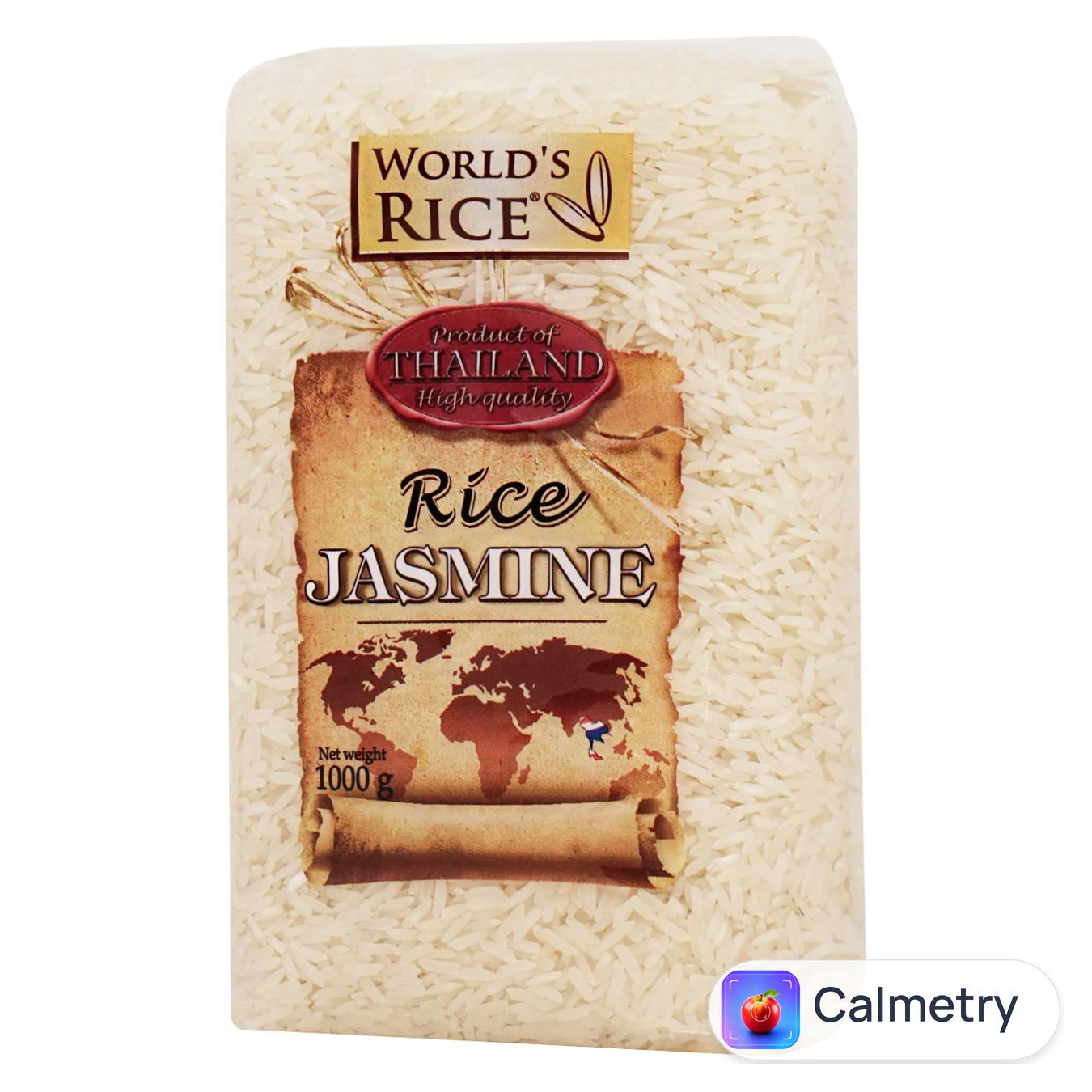 Рис World's Rice Жасмин 1кг — фото продукту
