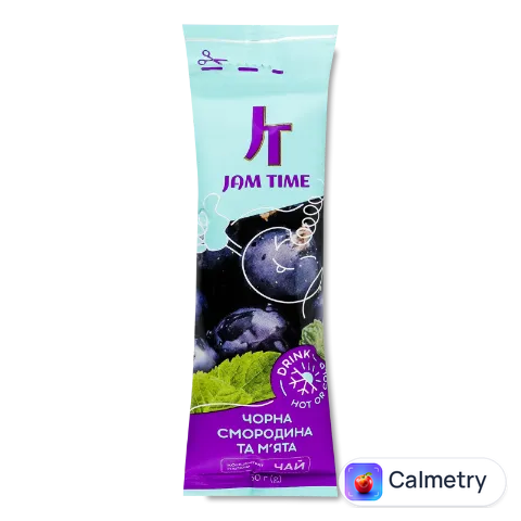 Чай Jam Time чорна смородина-м'ята концентрат
