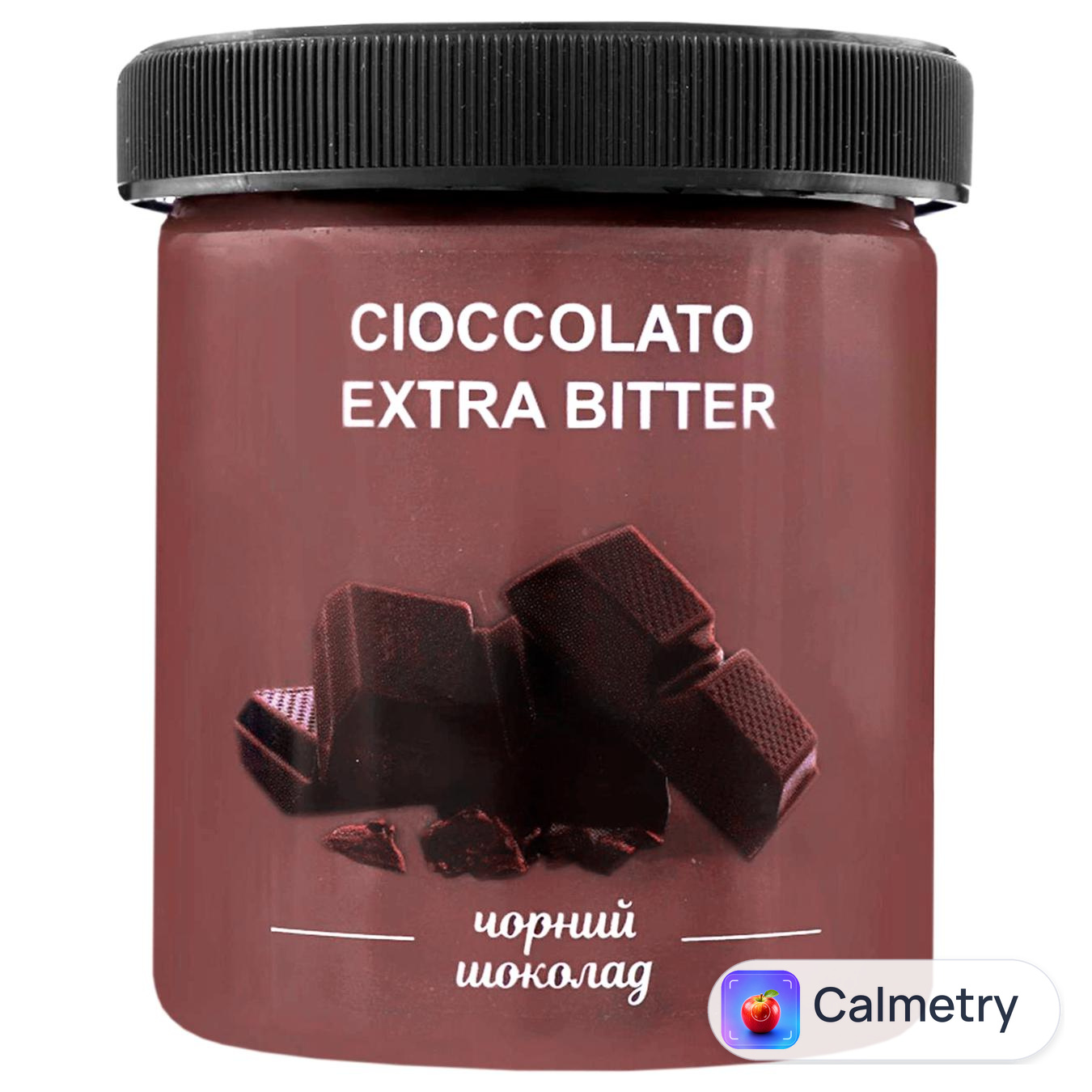 Морозиво La Gelateria italiana чорний шоколад 400г