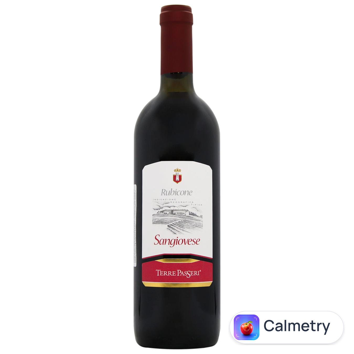 Вино Terre Passeri Sangiovese Rubicone червоне сухе 11% 0,75л