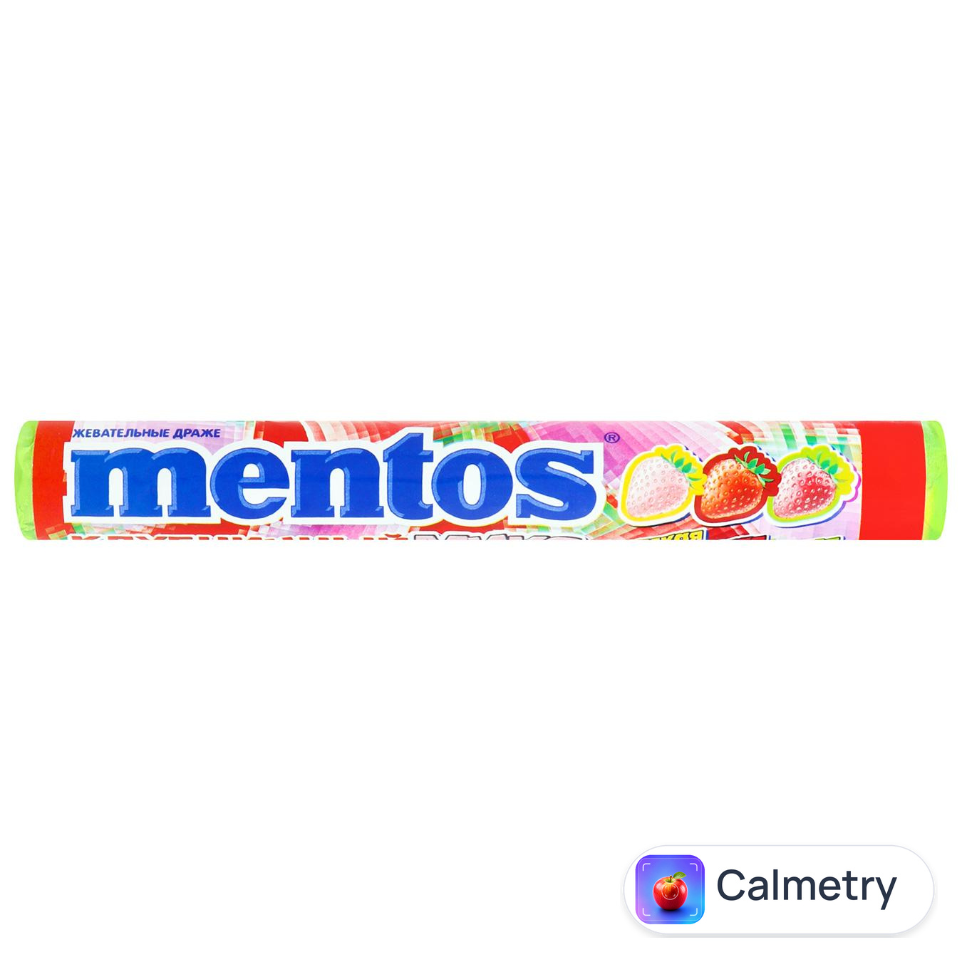 Драже Mentos жувальні Полуничний мікс 37,5г