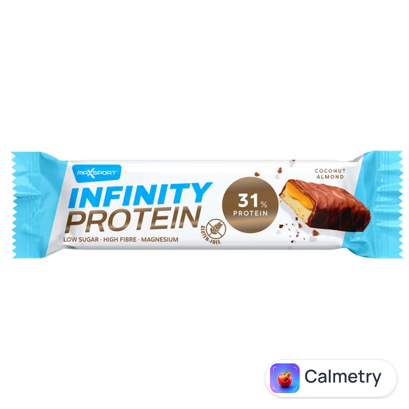 Батончик протеїновий Maxsport Infinity Кокос 56г — фото продукту