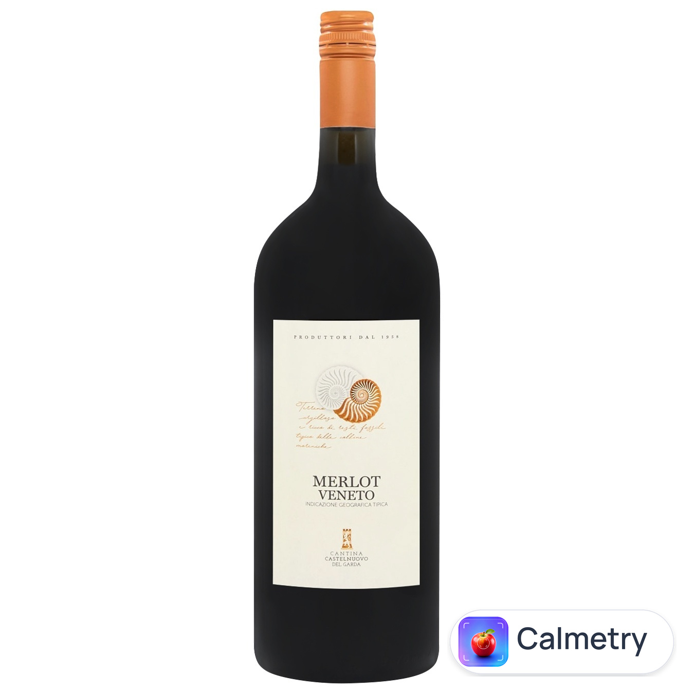 Вино Castelnuovo Merlot червоне сухе 12% 1,5л