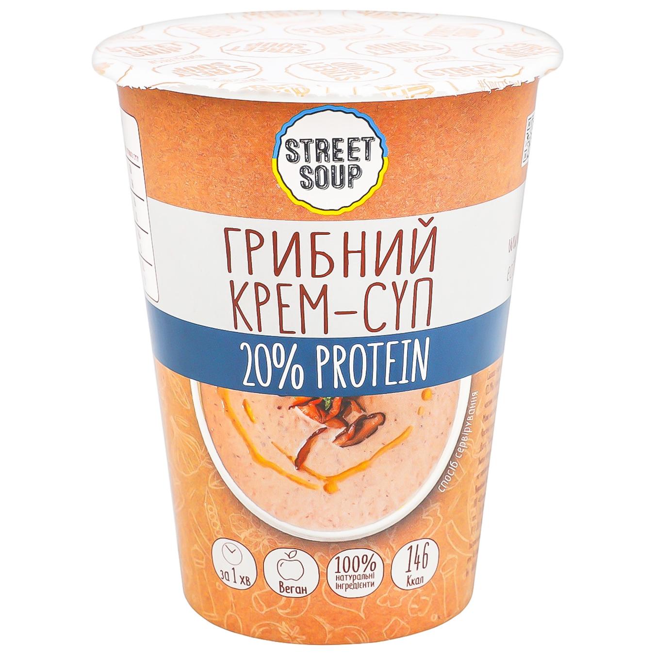 Крем-суп Street Soup грибний 50г — фото продукту