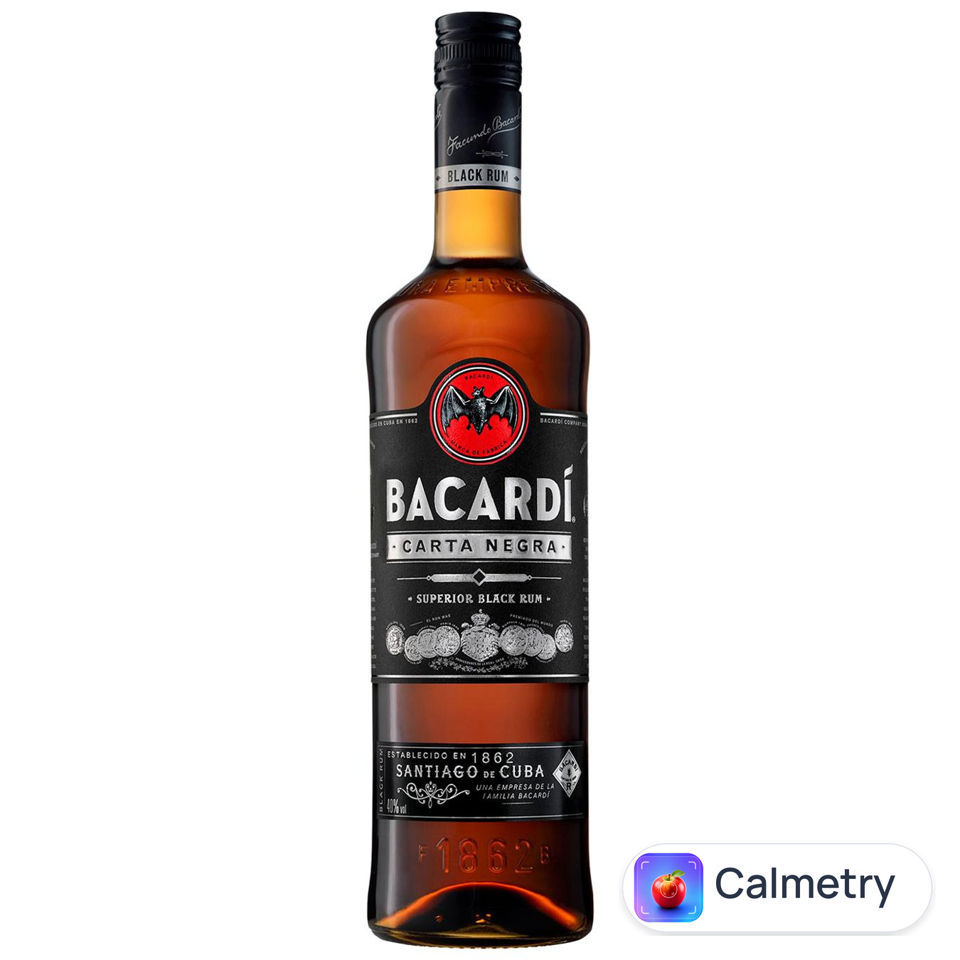 Ром Bacardi Carta Negra темний 40% 0,5л
