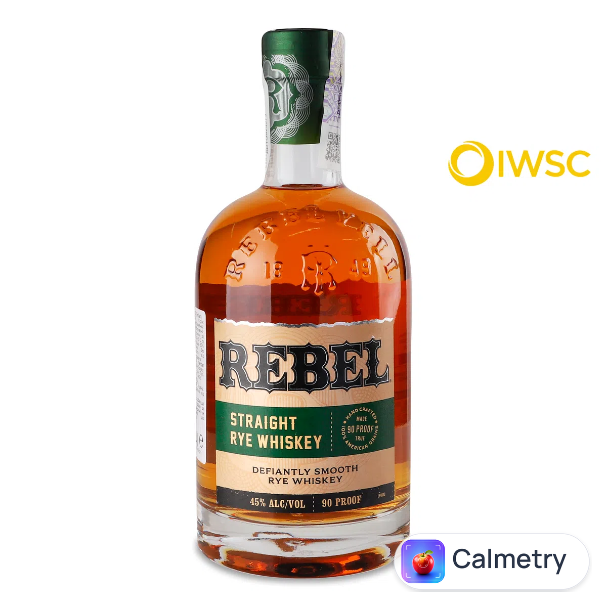 Віскі Rebel Straight Rye Whiskey 0,7л Rebel Yell