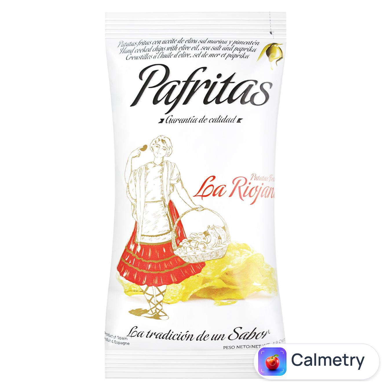 Чипси Pafritas з копченою паприкою 140г