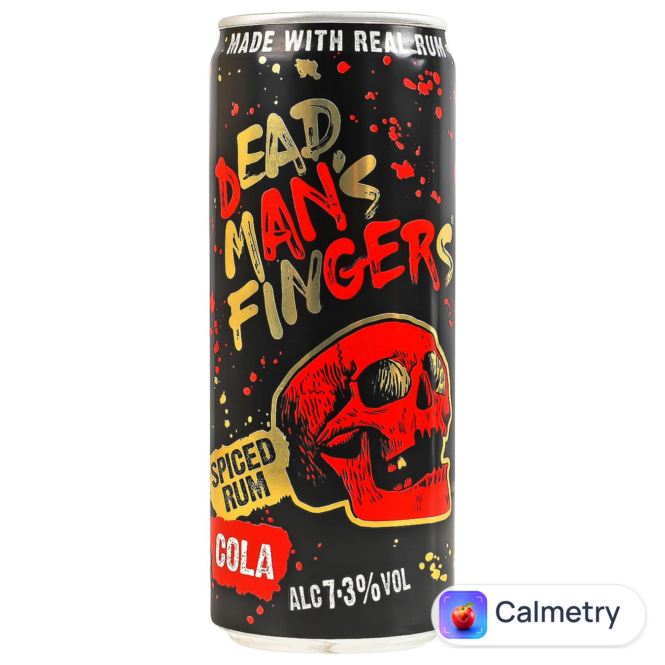 Напій слабоалкогольний Dead Man’s Fingers Spiced Rum & Cola газований 7,3% 250мл