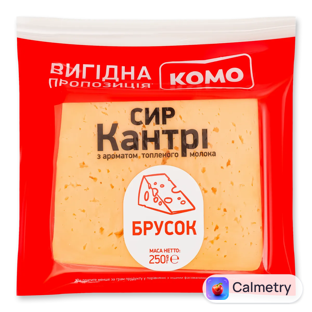 Сир «Комо» «Кантрі» 50% порційний