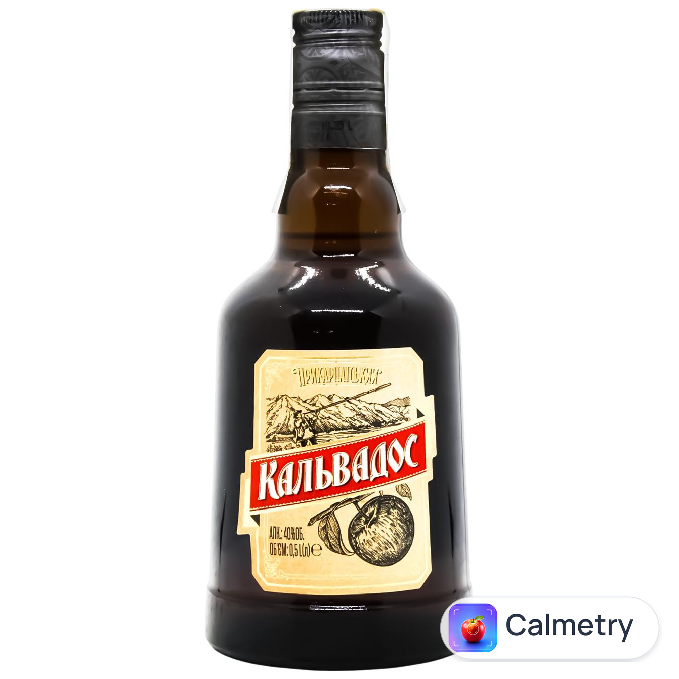 Кальвадос Прикарпатський яблучний 40% 0,5л