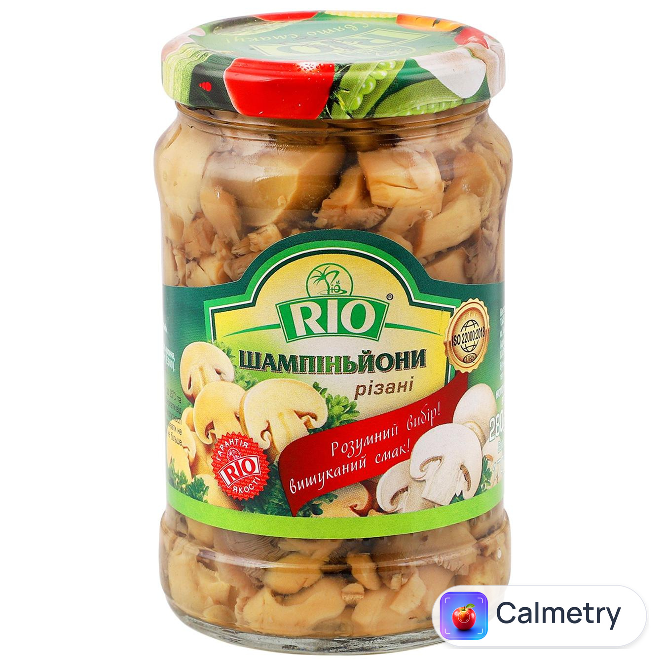 Шампіньйони Rio різані 280г