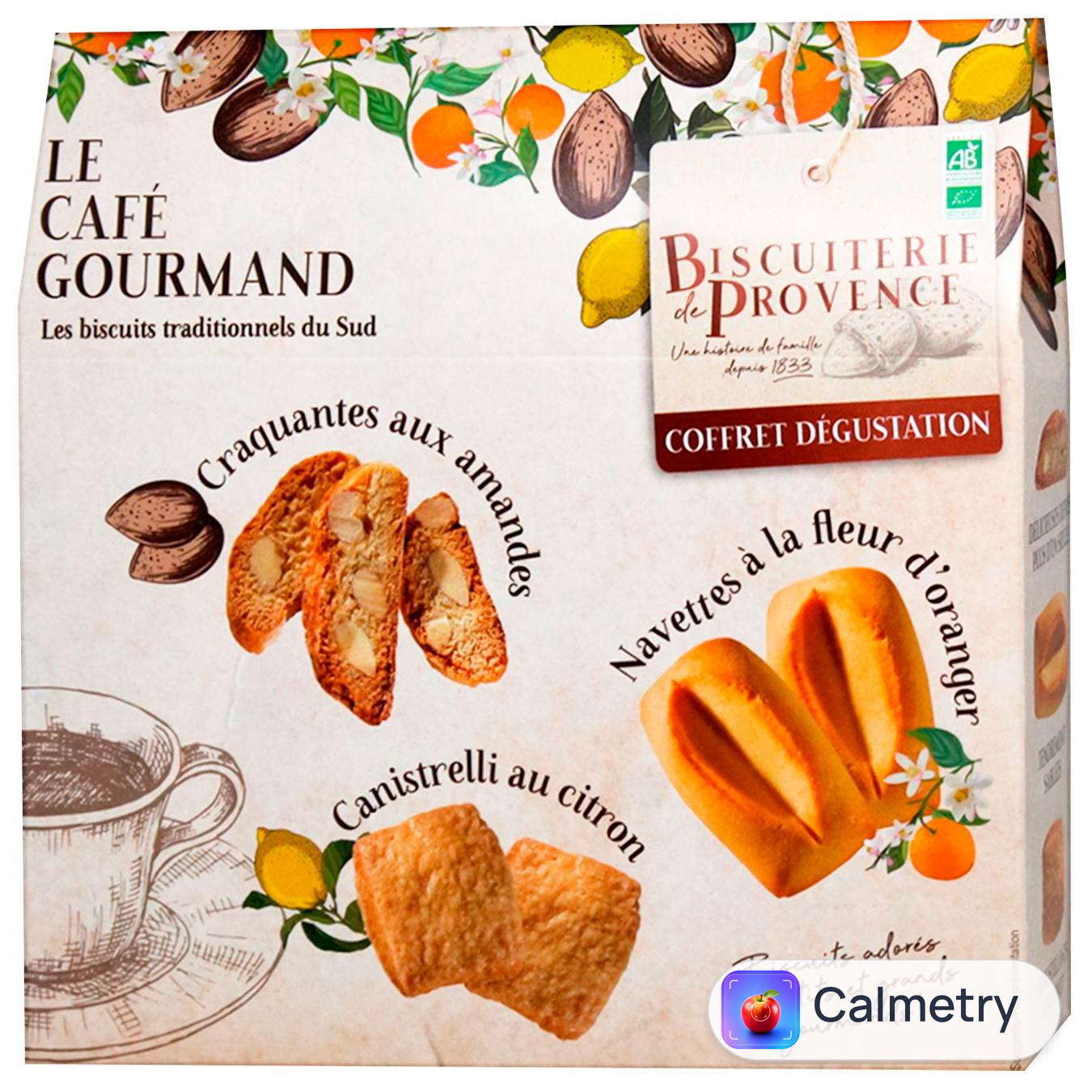 Печиво Biscuiterie de Provence До кави асорті органічне 210г