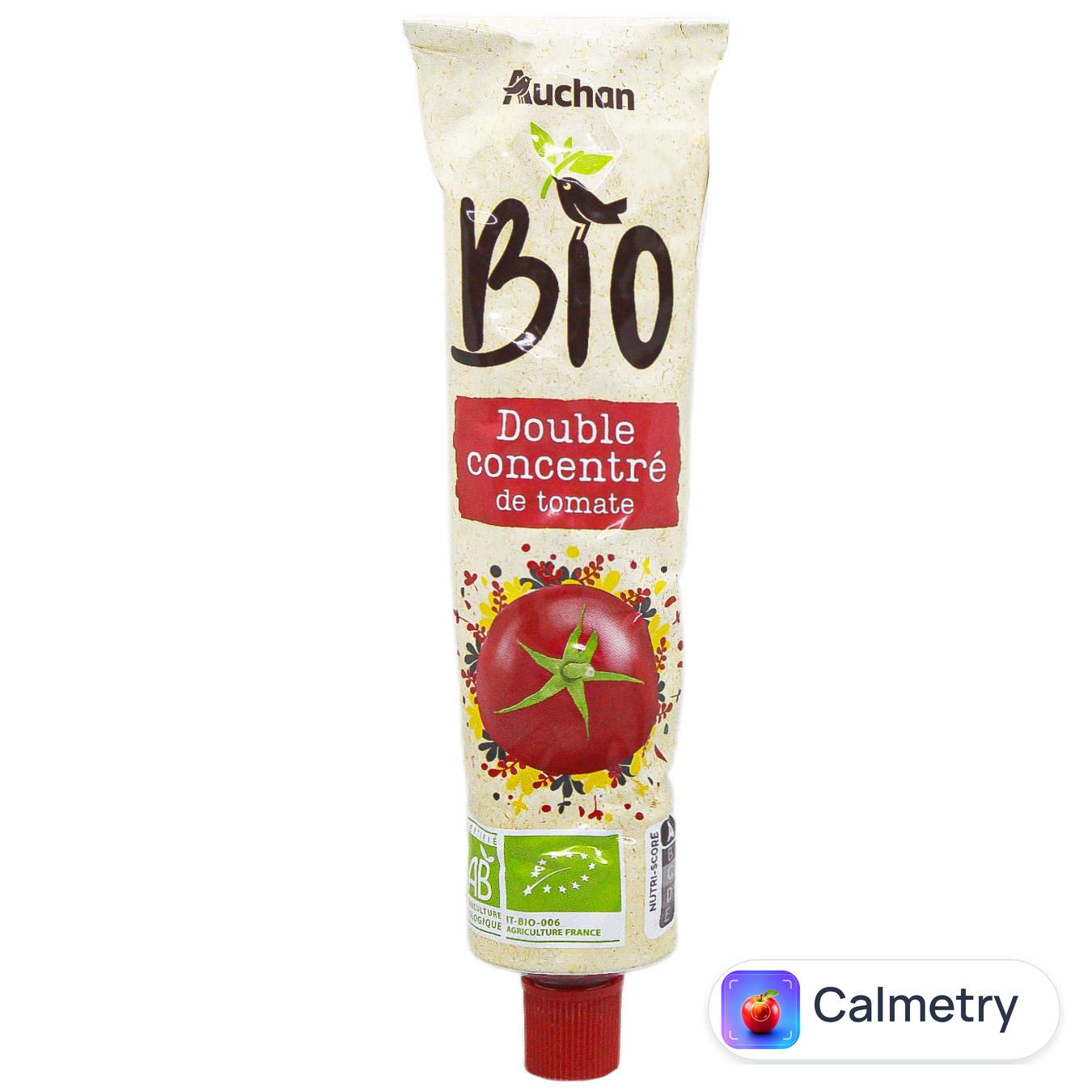 Паста томатна Auchan Bio органічна 200г