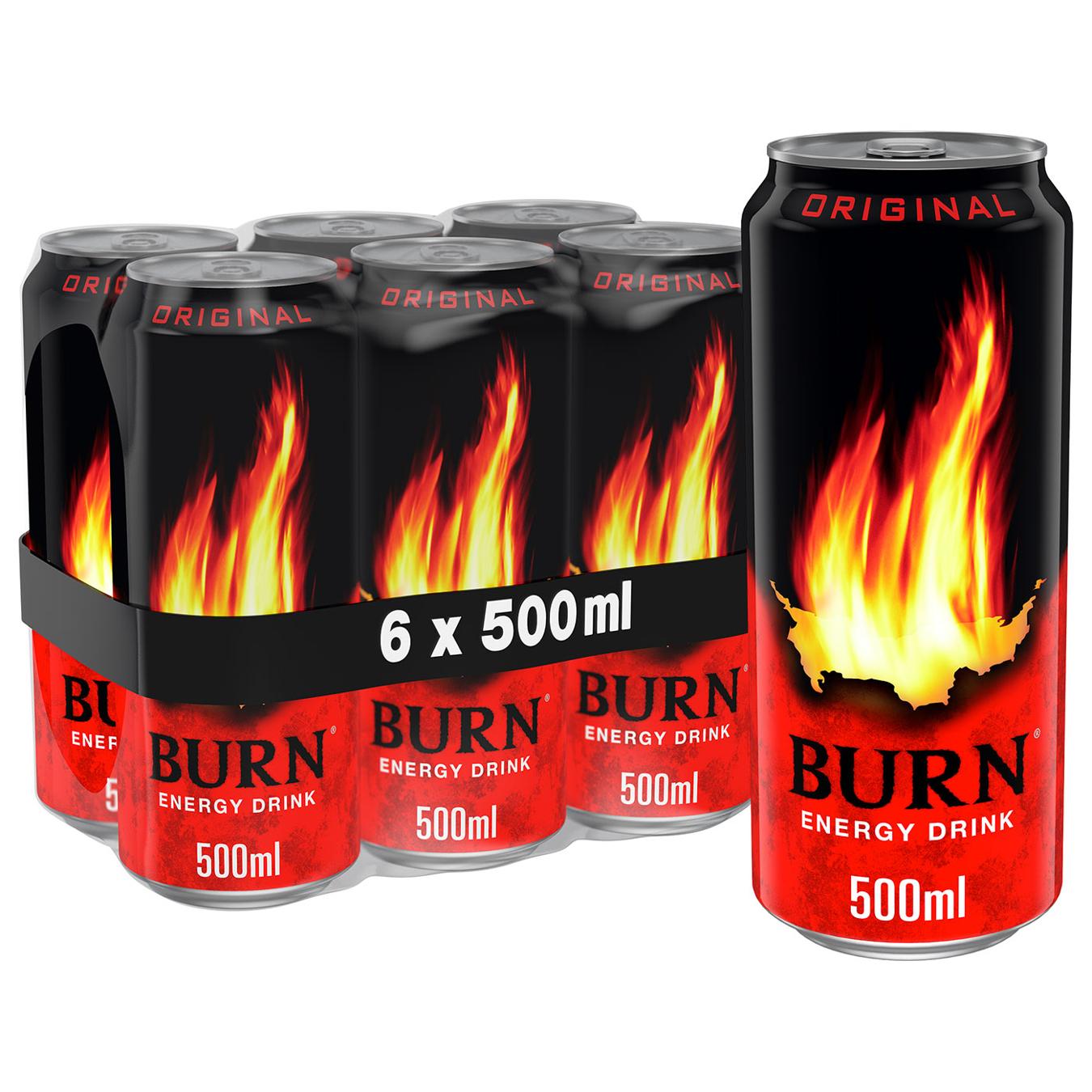 Напій енергетичний Burn Original 0,5л — фото продукту