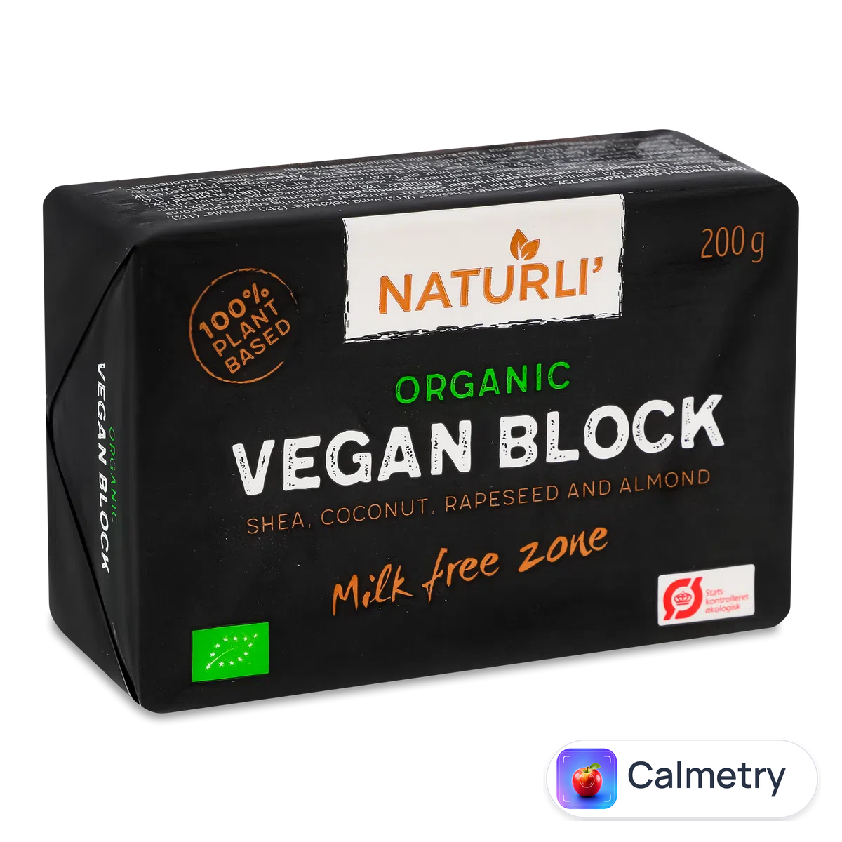 Продукт Naturli' Organic Block Vegan 75% 200г