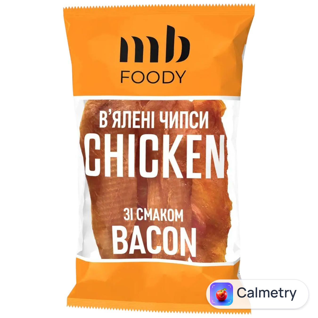 Чипси курячі MB Foody Bakon в'ялені 200г