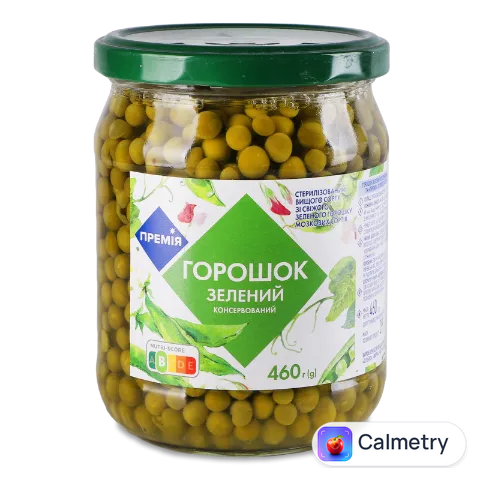Горошок зелений «Премія»® консервований 460г