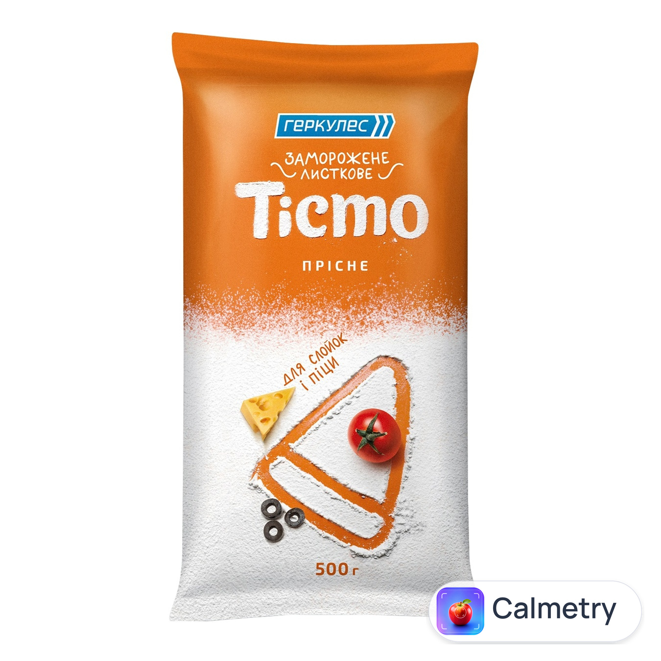 Тісто Геркулес листкове прісне 500г