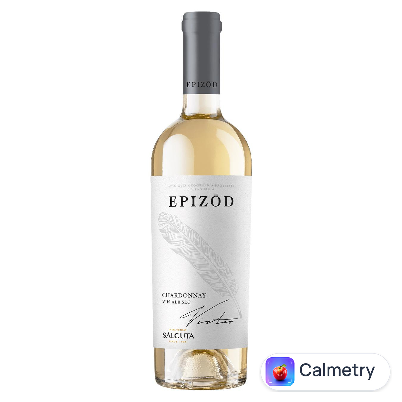 Вино Epizod Chardonnay сухе біле 0,75 л