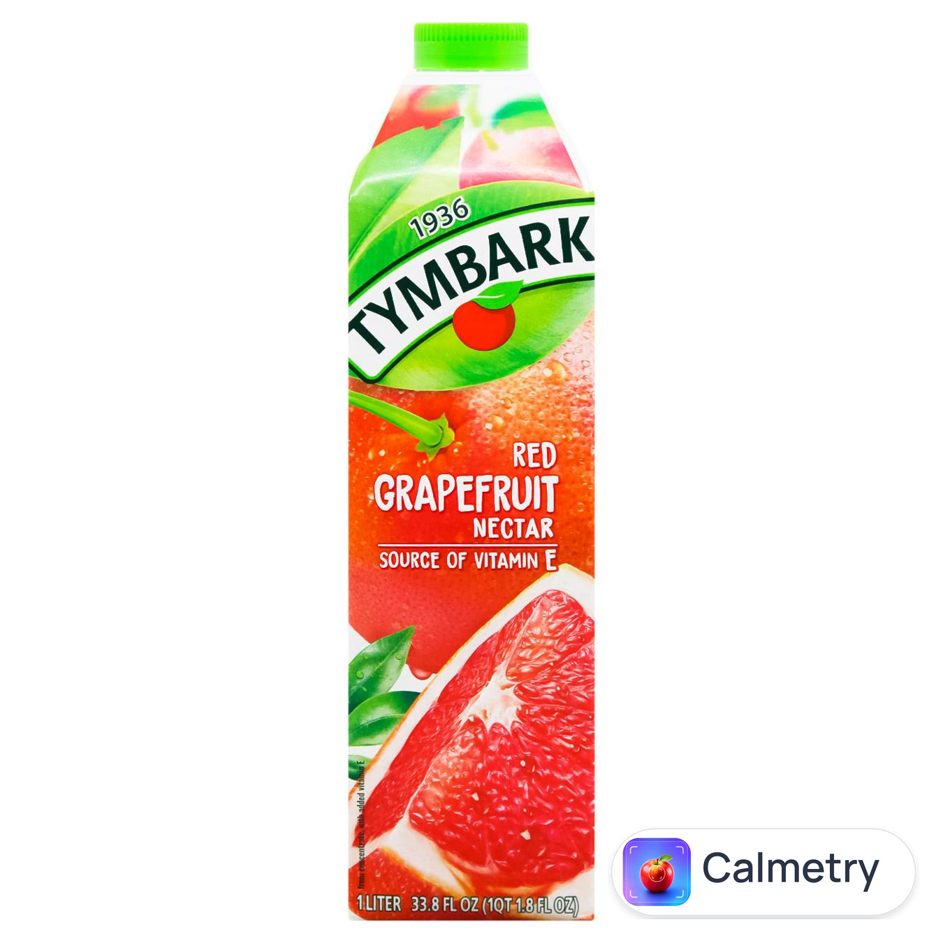 Нектар Tymbark Червоний грейпфрут з вітаміном Е 1л — фото продукту