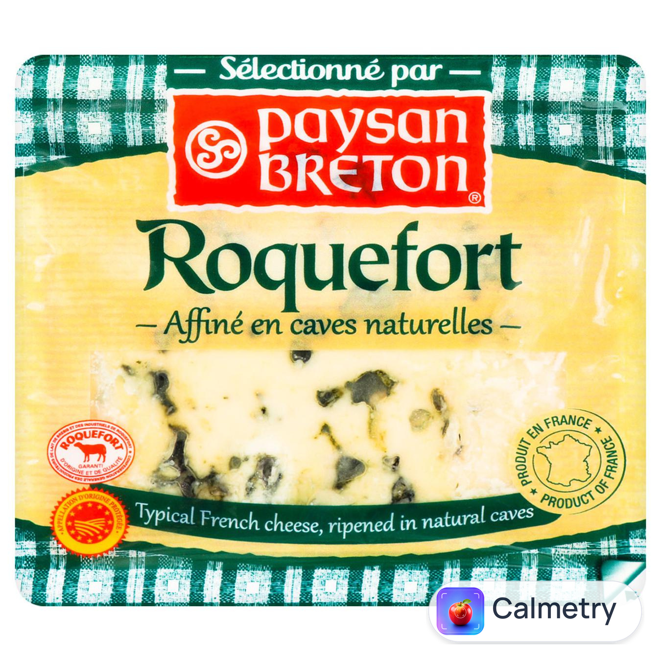 Сир Paysan Breton Roquefort 52% 100г — фото продукту
