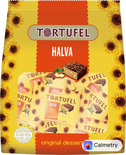 Цукерки Chocoboom Tortufel Halva 180 г