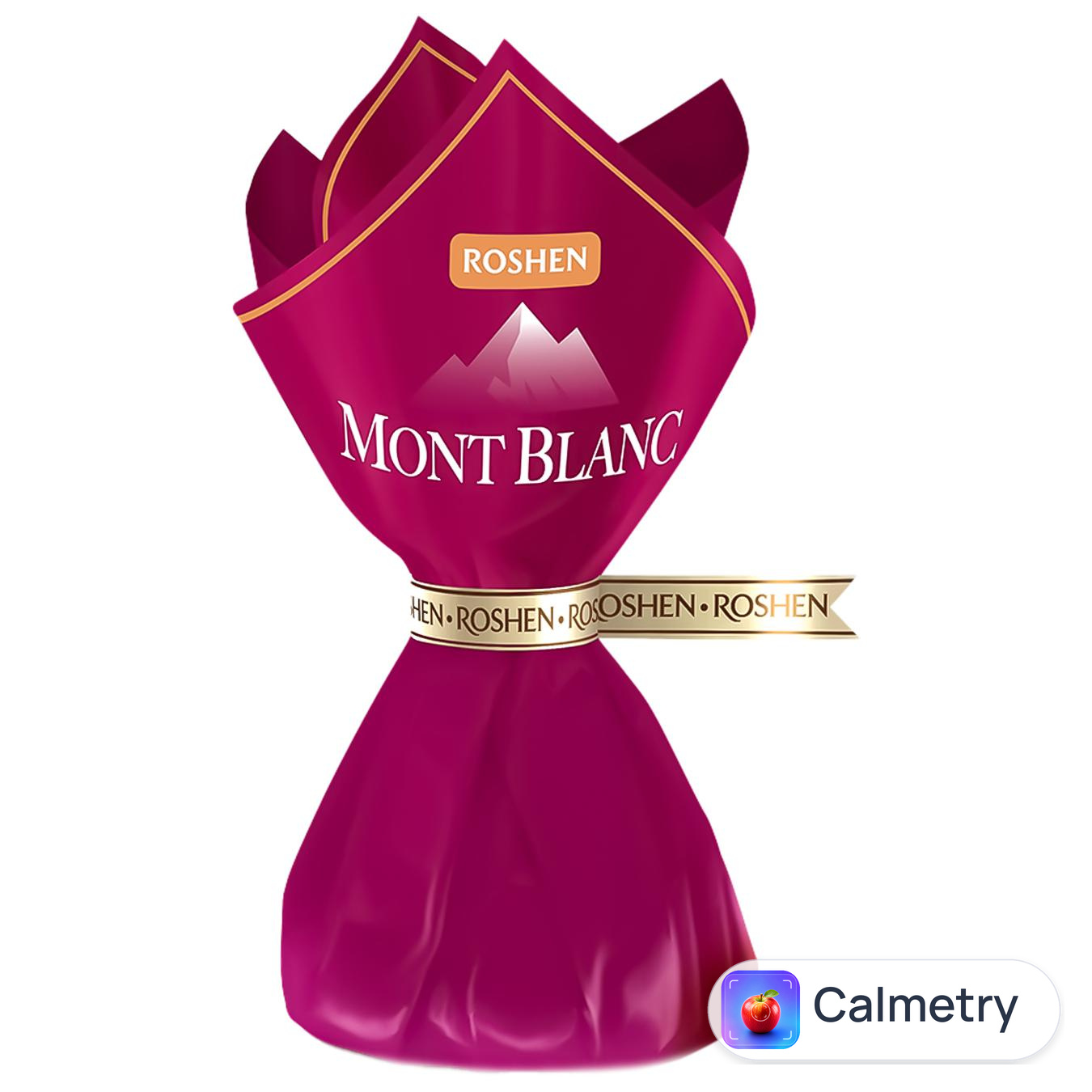 Цукерки Roshen Mont Blanc з подрібненим мигдалем