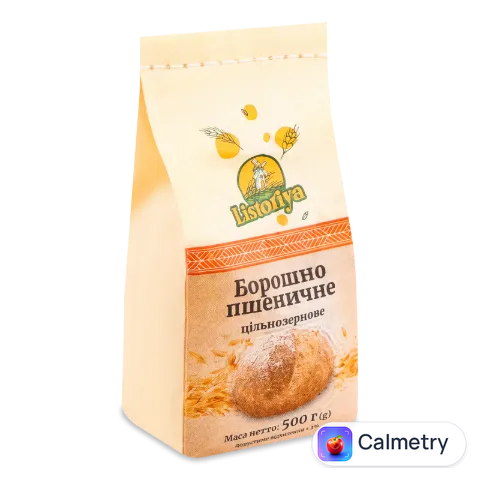 Борошно Listoriya пшеничне цільнозернове
