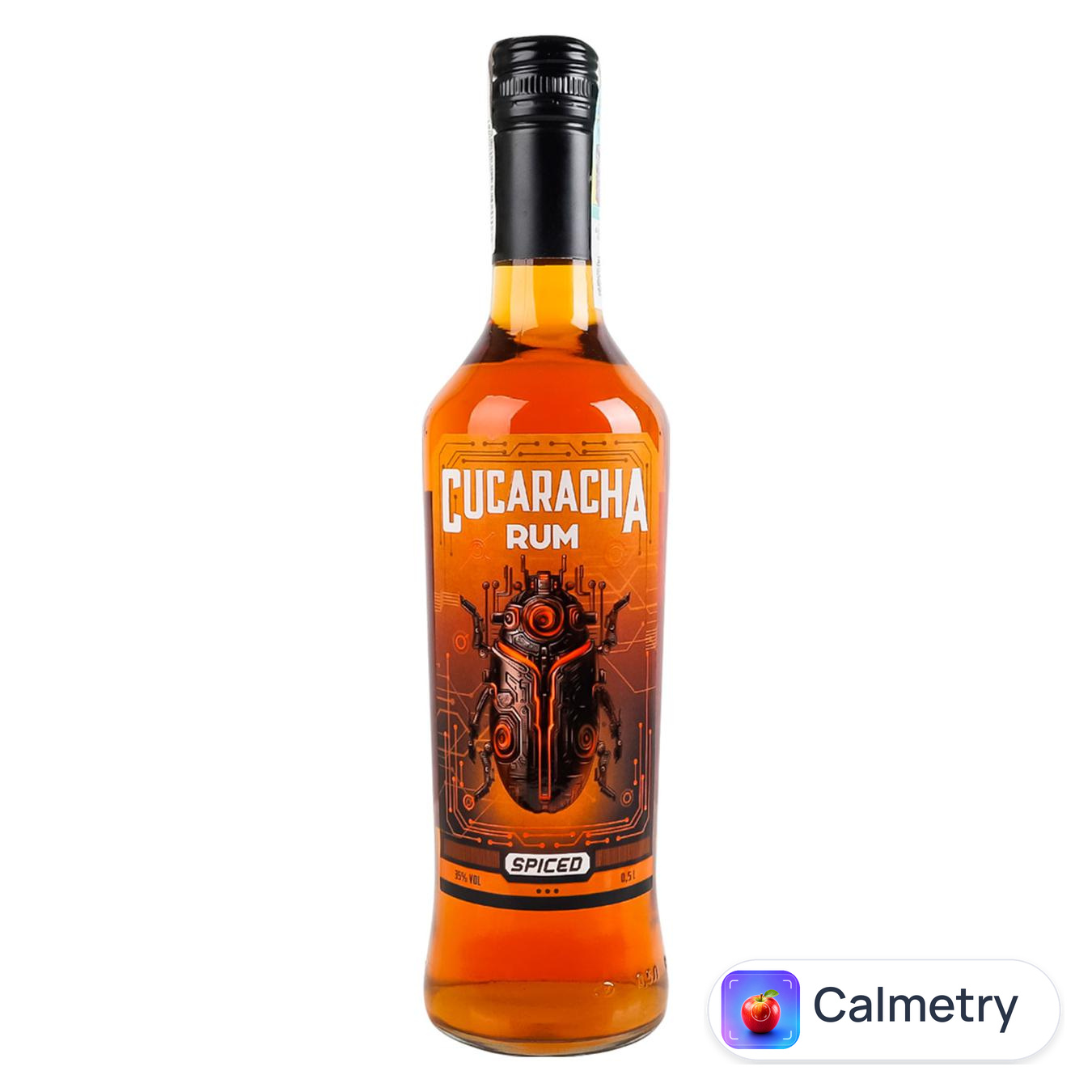 Ромовий напій Cucaracha Spiced Gold 35% 0,5л — фото продукту