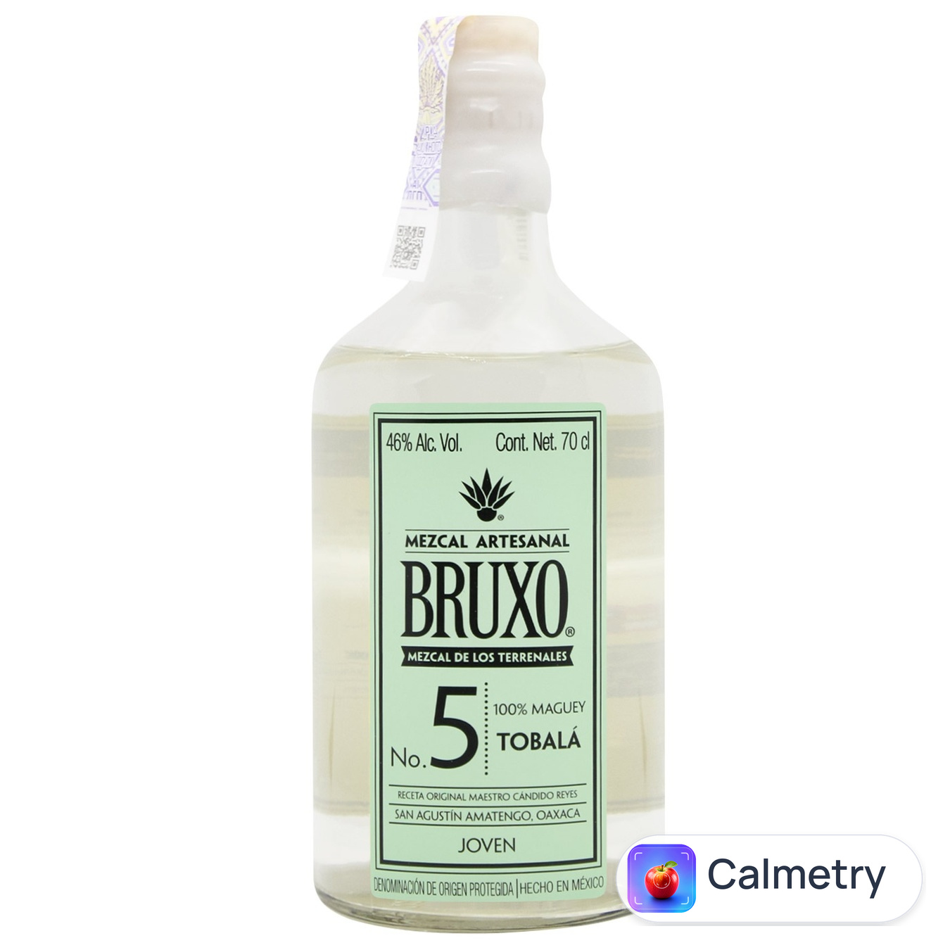 Мескаль BruXo No5 Tobala Joven 46% 0,7л