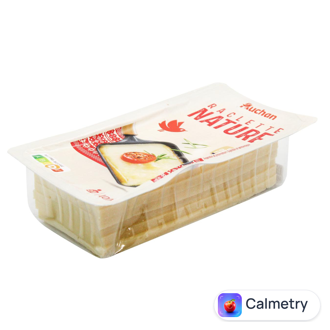 Сир Auchan Раклет пластинки 45% 400г