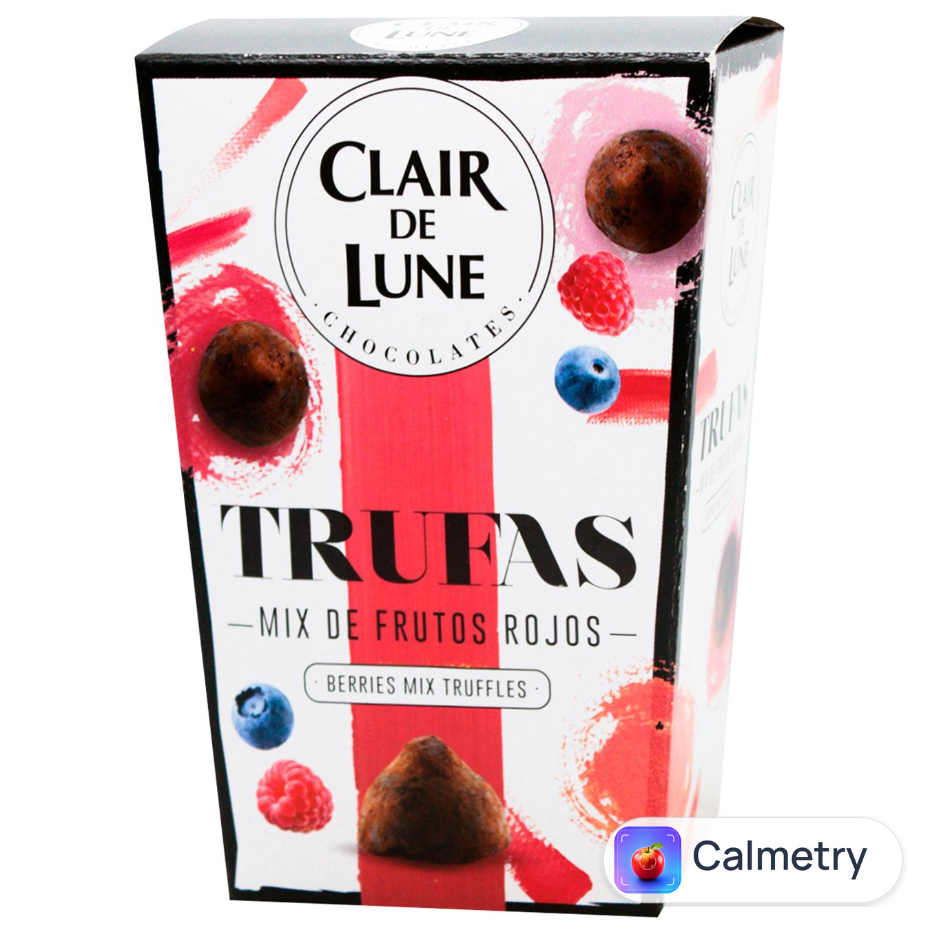 Цукерки Clair de Lune Трюфелі Ягідний Мікс 160г