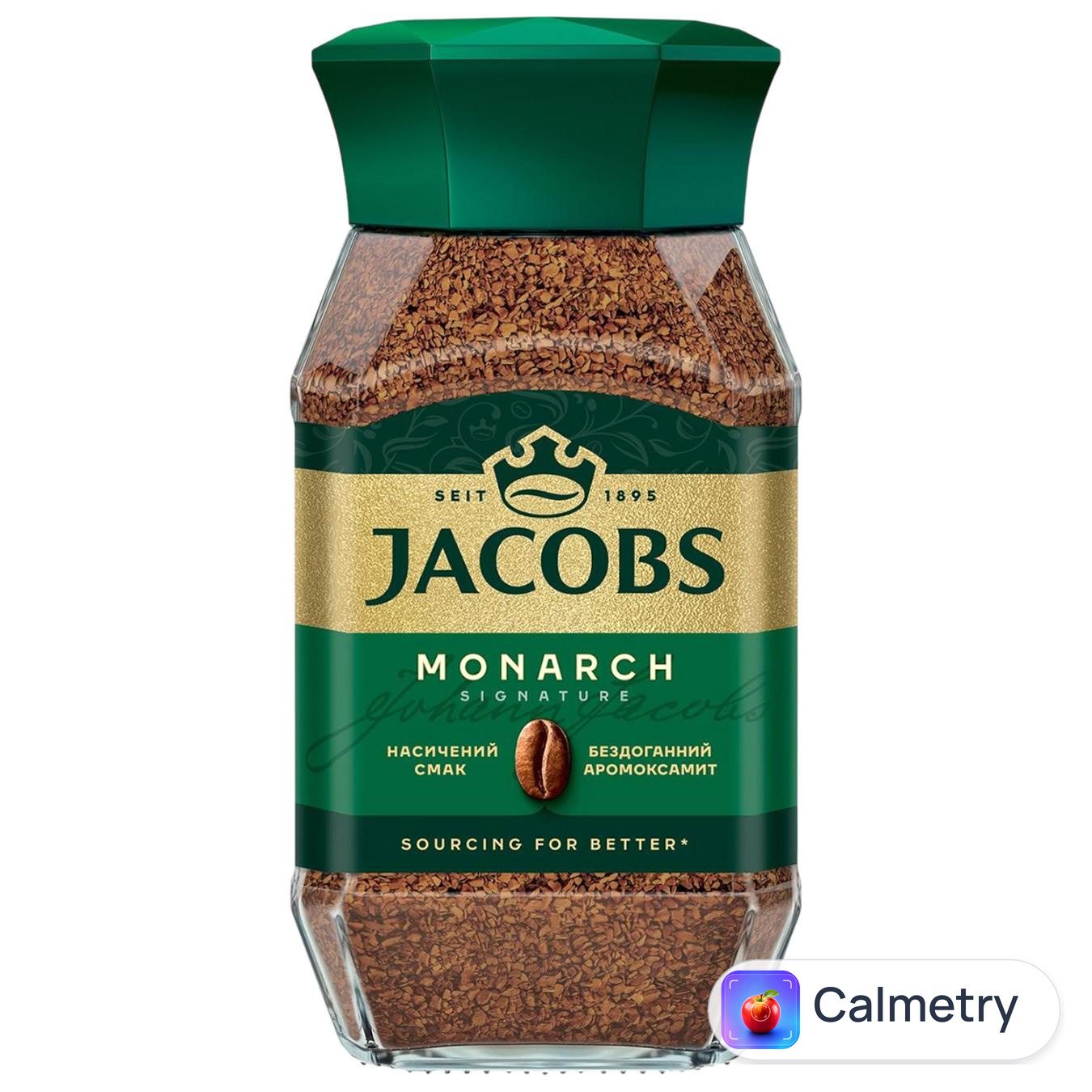 Кава розчинна Jacobs Monarch 190г — фото продукту