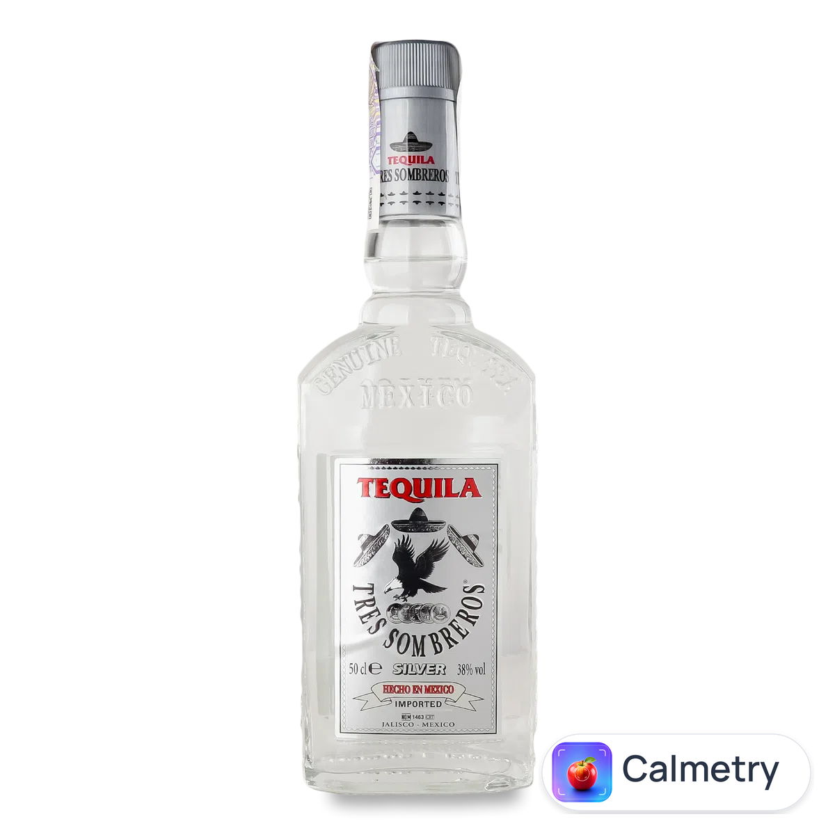 Текіла Tres Sombreros Silver 0,5л