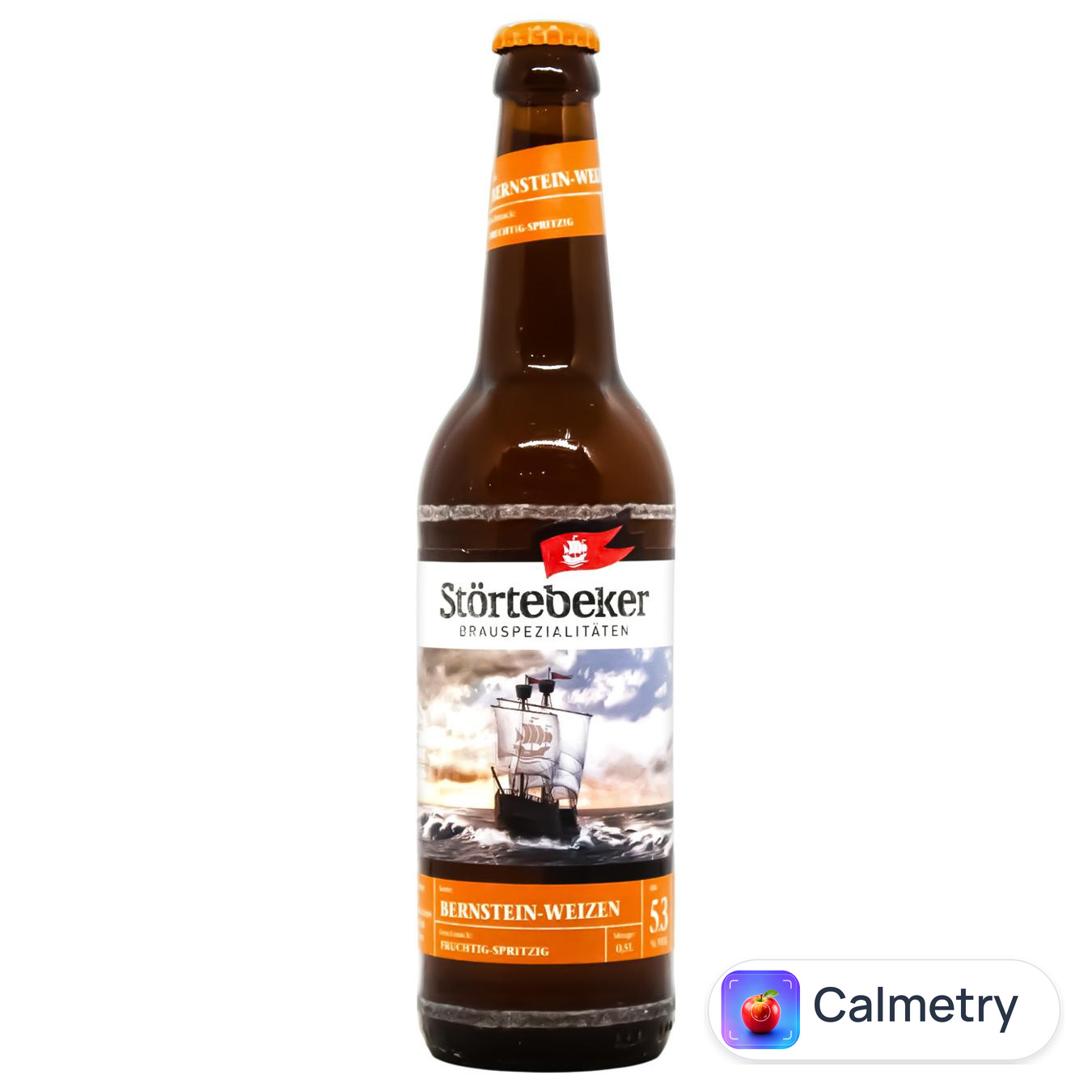Пиво Stortebeker Bernstein-Weizen світле нефільтроване 5,3% 0,5л
