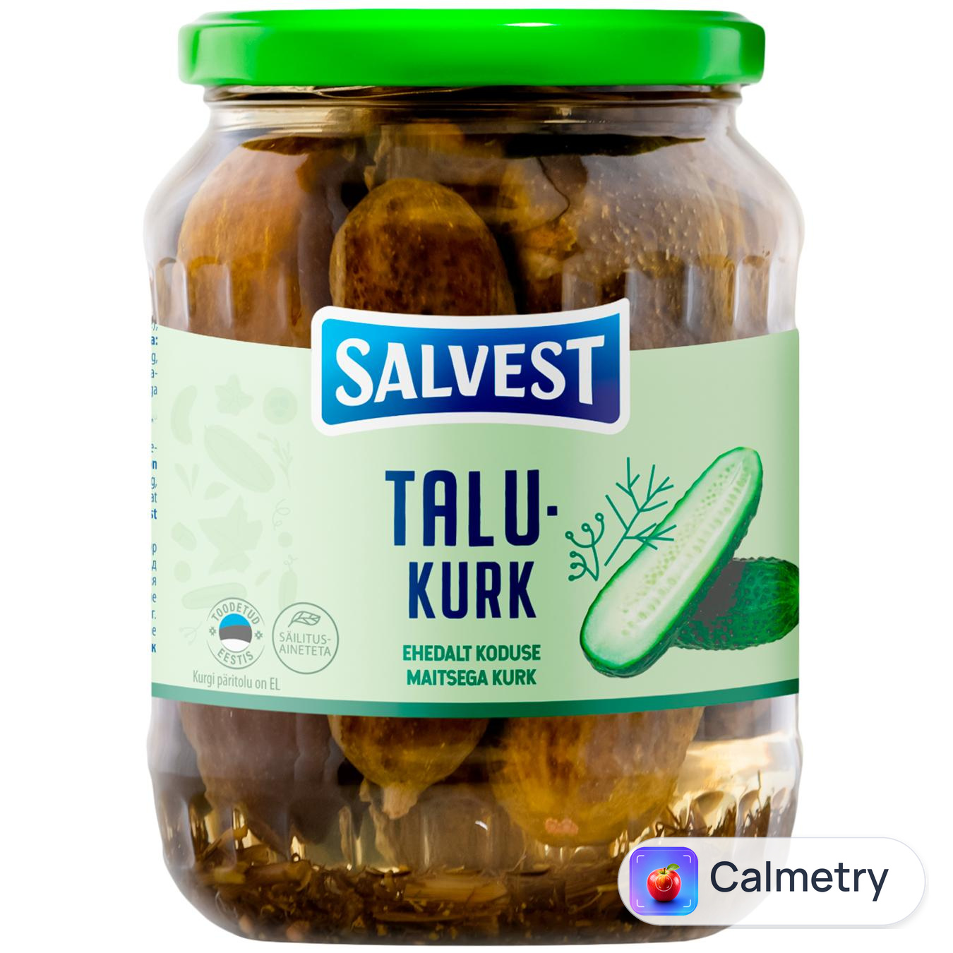 Огірки Salvest Фермерські мариновані 675г